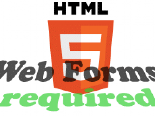 Web formulaires html5 – required