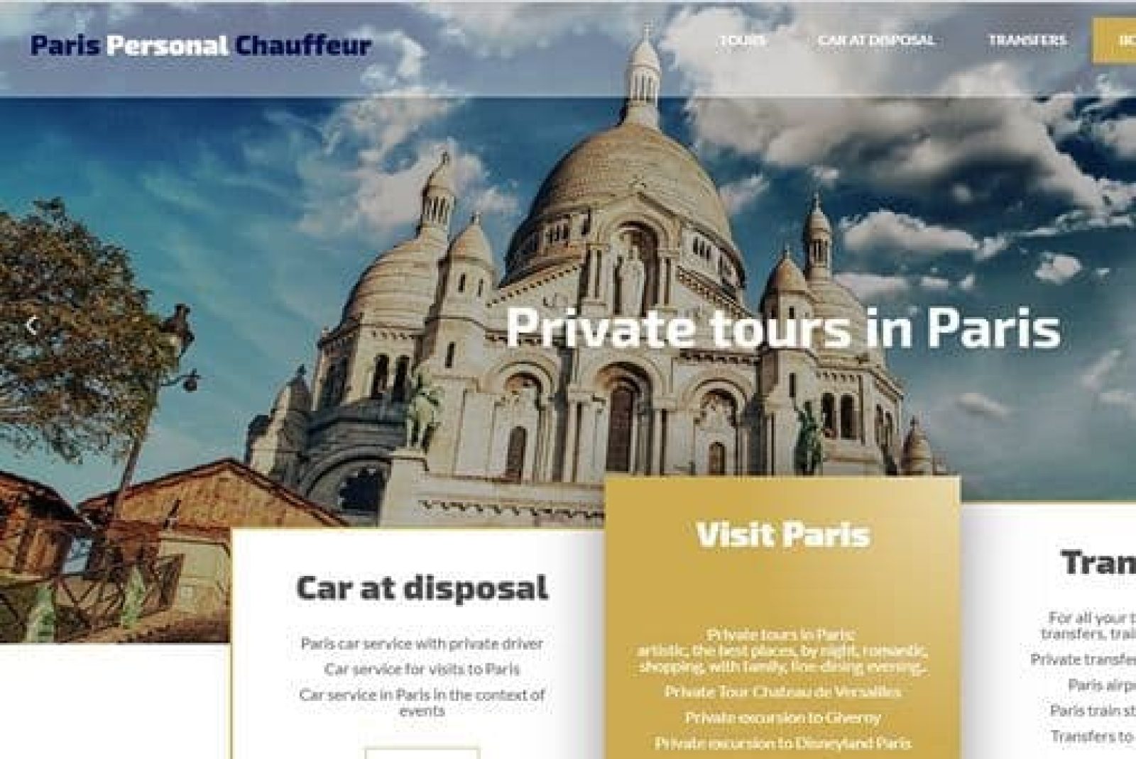 Paris Personnal Chauffeur
