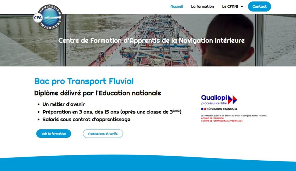 Refonte site internet centre de formation